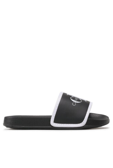 Calvin Klein Jeans Чехли Logo V3B0-80630-1172 M Black/White X001 - Mera.bg