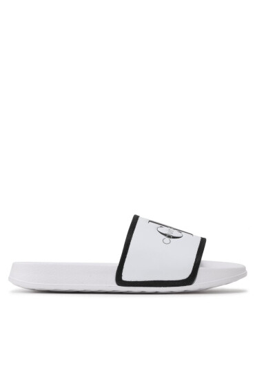 Calvin Klein Jeans Чехли Logo V3B0-80630-1172 S Бял - Mera.bg
