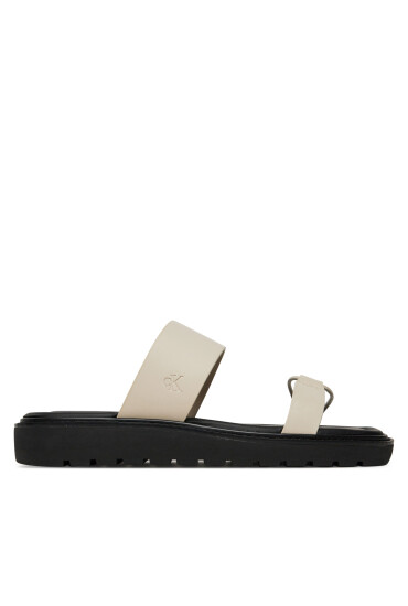 Calvin Klein Jeans Чехли Rope Sandal Soft Lth Mg YW0YW01864 Екрю - Mera.bg