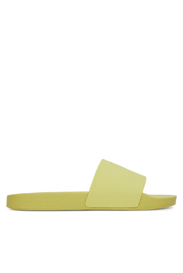 Calvin Klein Jeans Чехли Slide Monogram Tpu YW0YW01715 Жълт - Mera.bg