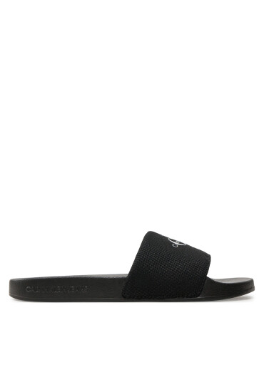 Calvin Klein Jeans Чехли Slide Monogram Wn YW0YW01835 Черен - Mera.bg