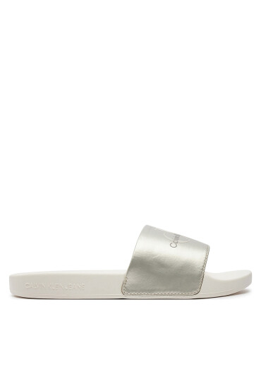 Calvin Klein Jeans Чехли Slide Ny Pearl YW0YW01243 Син - Mera.bg