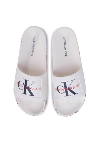 Calvin Klein Jeans Чехли Varen B4S0675 Bright White - Mera.bg