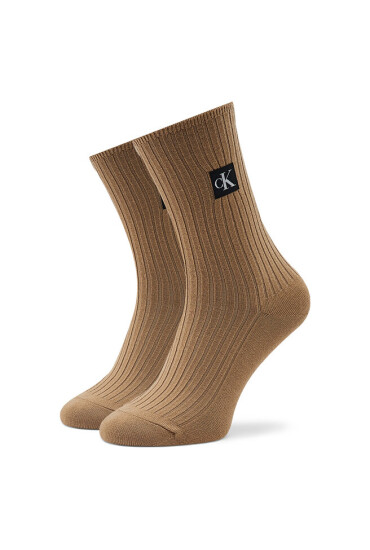 Calvin Klein Jeans Чорапи дълги дамски 701219977 Brown 003 - Mera.bg