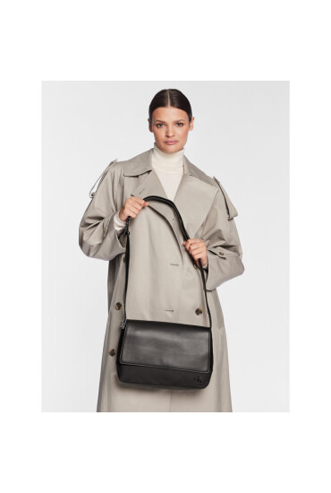 Calvin Klein Jeans Дамска чанта Scuplted Flat Crossbody33 Mix K60K610313 Черен - Mera.bg