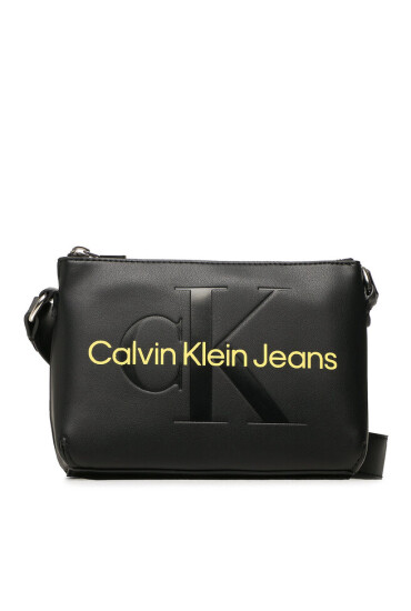 Calvin Klein Jeans Дамска чанта Sculpted Camera Pouch2I Mono K60K610681 Черен - Mera.bg