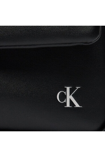 Calvin Klein Jeans Дамска чанта Block Flap Shoulderbag25 Pu K60K611467 Черен - Mera.bg