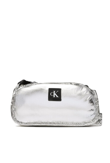 Calvin Klein Jeans Дамска чанта City Nylon Ew Camera Bag 20 Puffy S K60K610904 Сребрист - Mera.bg
