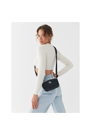 Calvin Klein Jeans Дамска чанта City Nylon Ew Camera Bag K60K610854 Черен - Mera.bg