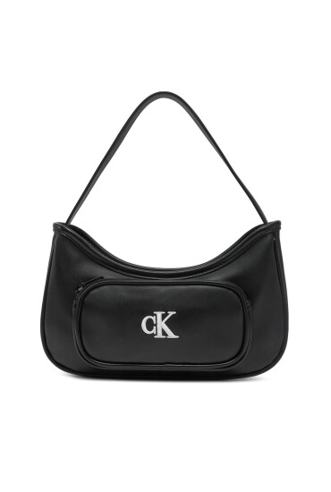 Calvin Klein Jeans Дамска чанта Ck Shoulder Bag IU0IU00696 Черен - Mera.bg