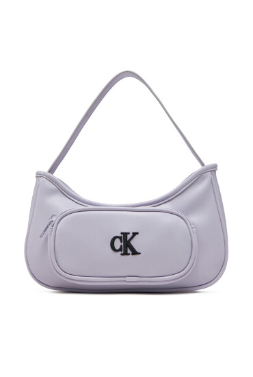 Calvin Klein Jeans Дамска чанта Ck Shoulder Bag IU0IU00696 Виолетов - Mera.bg