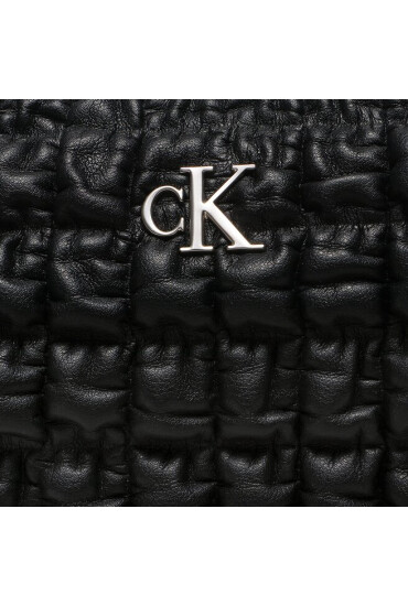 Calvin Klein Jeans Дамска чанта Crescent Buckle Crossbody K60K611036 Черен - Mera.bg