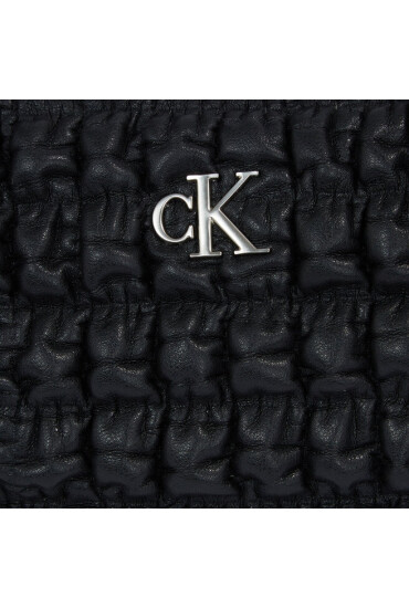 Calvin Klein Jeans Дамска чанта Crescent Buckle Crossbody K60K611036 Черен - Mera.bg