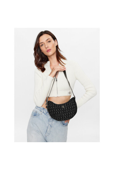 Calvin Klein Jeans Дамска чанта Crescent Buckle Sholuder Bag K60K611037 BDS - Mera.bg