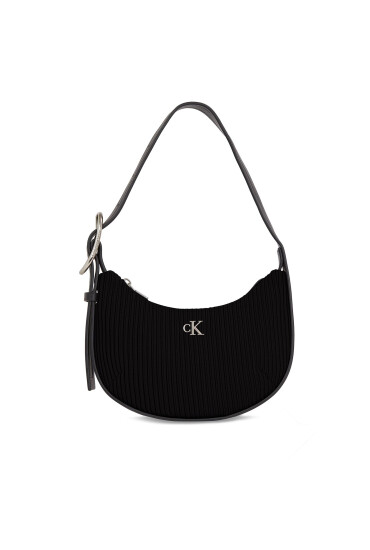 Calvin Klein Jeans Дамска чанта Crescent Small22 K60K611825 Черен - Mera.bg