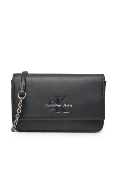 Calvin Klein Jeans Дамска чанта K60K612375 Черен - Mera.bg