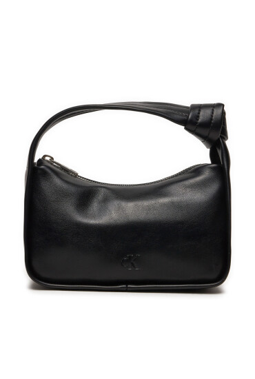 Calvin Klein Jeans Дамска чанта Knotted Mini Block20 K60K612372 Черен - Mera.bg