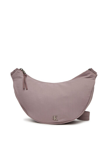 Calvin Klein Jeans Дамска чанта Luna Nylon Sling Bag LV04K3095G Розов - Mera.bg