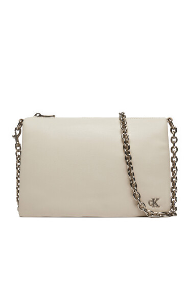 Calvin Klein Jeans Дамска чанта Micro Mono Camera Pouch24 Pu K60K611948 Екрю - Mera.bg