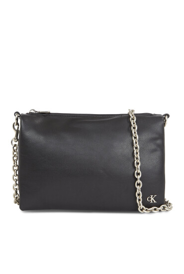 Calvin Klein Jeans Дамска чанта Micro Mono Chain Camera Pouch24 K60K611948 Черен - Mera.bg