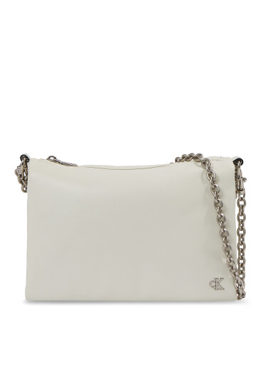 Calvin Klein Jeans Дамска чанта Micro Mono Chain Camera Pouch24 K60K611948 Екрю - Mera.bg