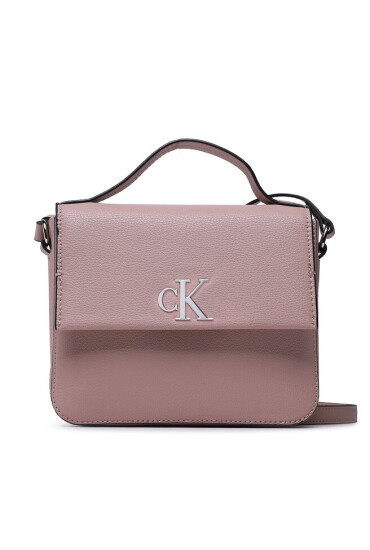 Calvin Klein Jeans Дамска чанта Minimal Monogram Boxy Flap Cb19 K60K610330 Розов - Mera.bg