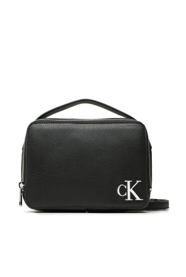 Calvin Klein Jeans Дамска чанта Minimal Monogram Camera Bag 18 K60K610331 Черен - Mera.bg