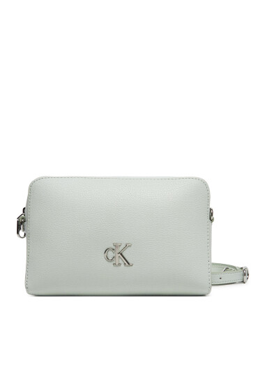 Calvin Klein Jeans Дамска чанта Minimal Monogram Camera Bag 20 LV04K3162G Сив - Mera.bg