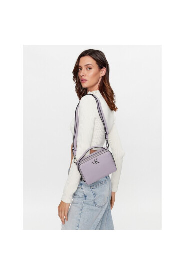Calvin Klein Jeans Дамска чанта Minimal Monogram Camera Bag18 K60K610683 Виолетов - Mera.bg