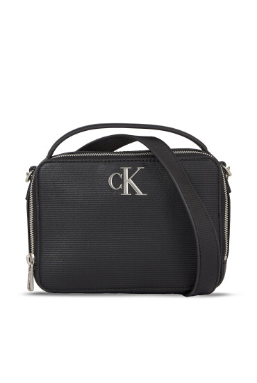 Calvin Klein Jeans Дамска чанта Minimal Monogram Camera Bag18 T K60K611222 Черен - Mera.bg