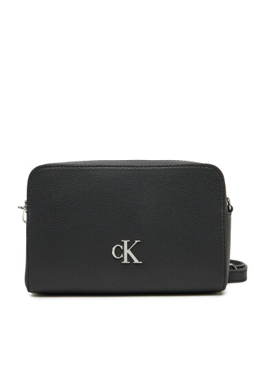 Calvin Klein Jeans Дамска чанта Minimal Monogram Ew Camera Bag LV04K3162G Черен - Mera.bg
