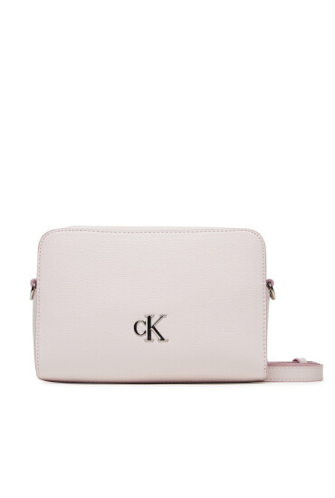 Calvin Klein Jeans Дамска чанта Minimal Monogram Ew Camera Bag LV04K3162G Екрю - Mera.bg
