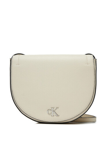 Calvin Klein Jeans Дамска чанта Minimal Monogram K60K612718 Екрю - Mera.bg