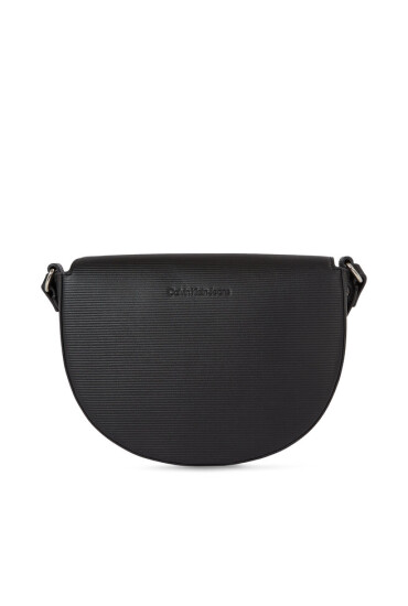 Calvin Klein Jeans Дамска чанта Minimal Monogram Saddle Bag22 T K60K611226 Black BDS - Mera.bg