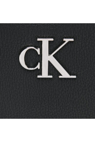 Calvin Klein Jeans Дамска чанта Minimal Monogram Shoulder Bag K60K610843 Черен - Mera.bg