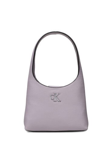 Calvin Klein Jeans Дамска чанта Minimal Monogram Shoulder Bag K60K610843 Виолетов - Mera.bg