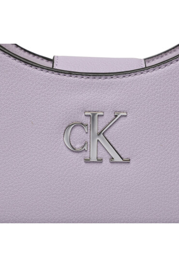 Calvin Klein Jeans Дамска чанта Minimal Monogram Shoulder Bag K60K610843 Виолетов - Mera.bg