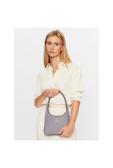 Calvin Klein Jeans Дамска чанта Minimal Monogram Shoulder Bag K60K610843 Виолетов - Mera.bg