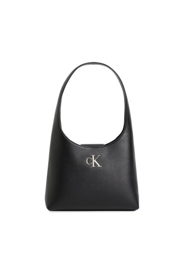 Calvin Klein Jeans Дамска чанта Minimal Monogram Shoulder Bag T K60K611212 Черен - Mera.bg