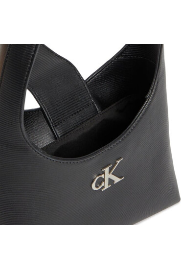Calvin Klein Jeans Дамска чанта Minimal Monogram Shoulder Bag T K60K611212 Черен - Mera.bg
