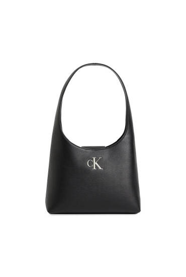 Calvin Klein Jeans Дамска чанта Minimal Monogram Shoulder Bag T K60K611212 Черен - Mera.bg