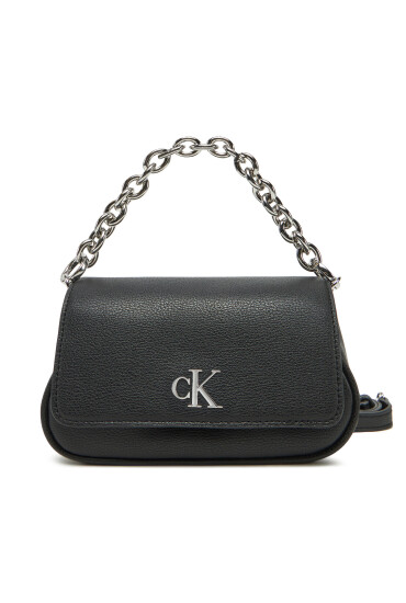 Calvin Klein Jeans Дамска чанта Minimal Monogram Shoulder Bag20 LV04K3134G Черен - Mera.bg