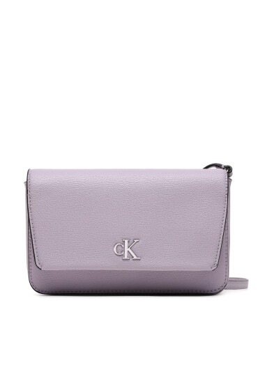 Calvin Klein Jeans Дамска чанта Minimal Monogram Wallet W/Strap K60K610704 PCI - Mera.bg