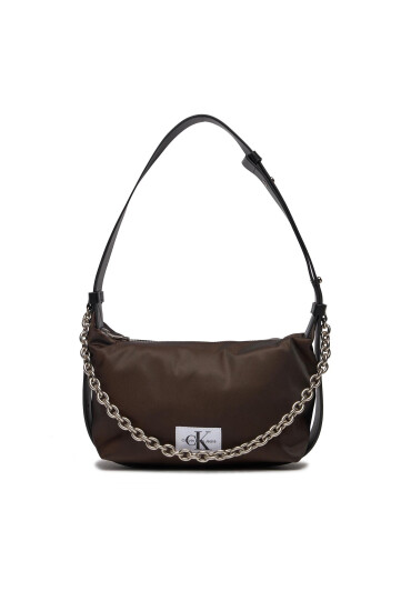 Calvin Klein Jeans Дамска чанта Nylon Chain Shoulder Bag22 K60K611225 Черен - Mera.bg