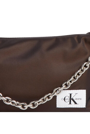 Calvin Klein Jeans Дамска чанта Nylon Chain Shoulder Bag22 K60K611225 Черен - Mera.bg