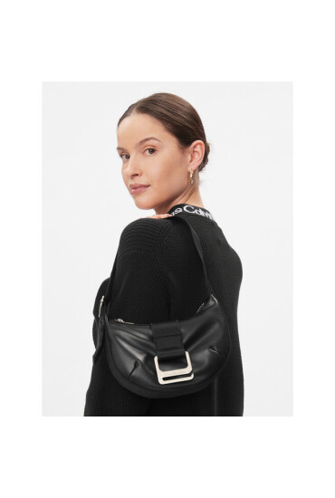 Calvin Klein Jeans Дамска чанта Off Duty Crescent Bag22 K60K611476 Черен - Mera.bg