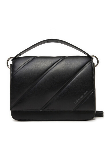 Calvin Klein Jeans Дамска чанта Quilted Boxy Flap Crossbody24 K60K612243 Черен - Mera.bg