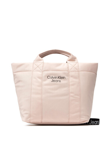 Calvin Klein Jeans Дамска чанта Quilted Tote Bag IU0IU00310 Pale Rose TRN - Mera.bg