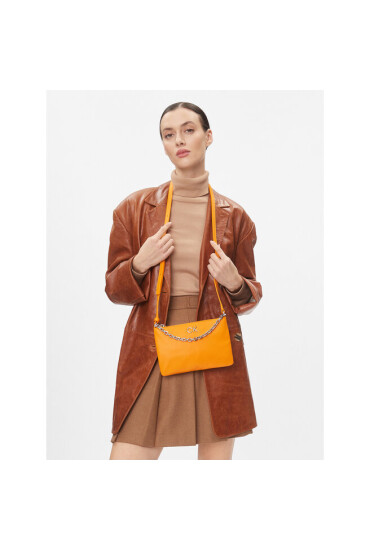 Calvin Klein Jeans Дамска чанта Re Lock Ew Crossbody W Chain K60K609115 Оранжев - Mera.bg