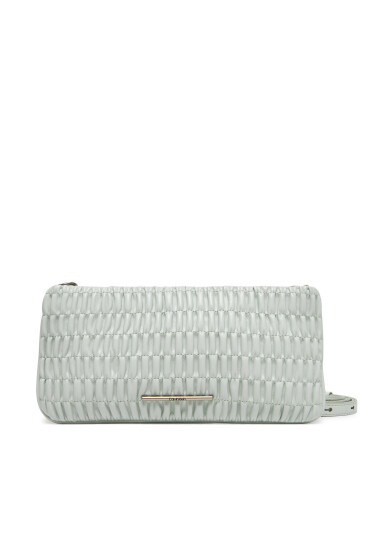 Calvin Klein Jeans Дамска чанта Rouched Zip Top Bag LV04K3090G Сив - Mera.bg